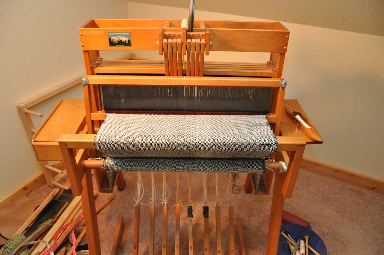 My Schacht Loom Weaving Fabrications
