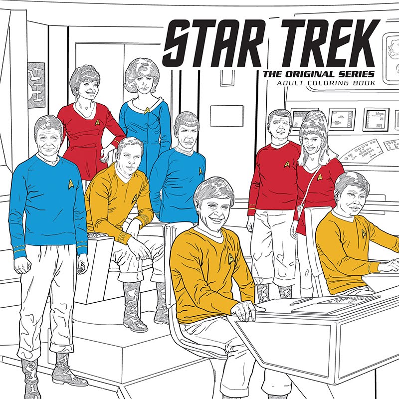 STAR TREK: THE ORIGINAL SERIES ADULT COLORING BOOK