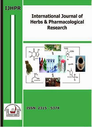 International Journal of Herbs and Pharmacological Research