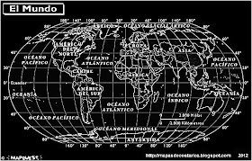 Mapas De Mapamundi Los 7 mapas del mundo temáticos más utilizados para imprimir: mapas de blogger