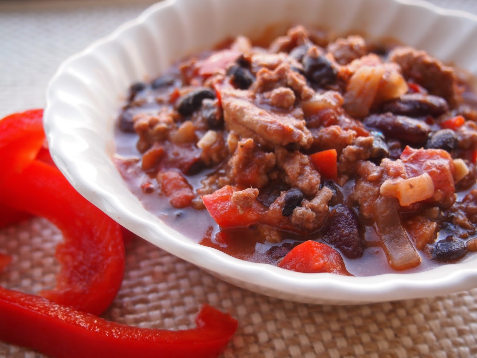 Lake Shore Lady Chicken Sausage and Turkey Chili