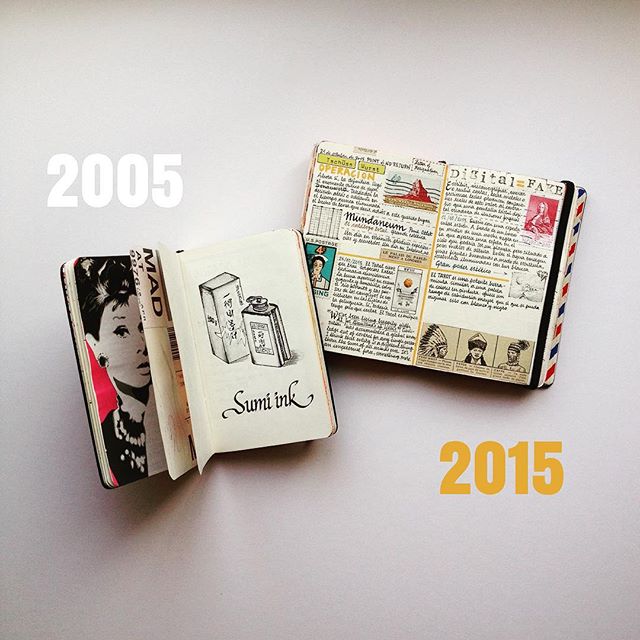 José Naranja 10 years of Moleskine