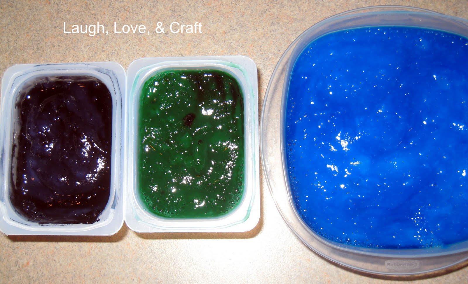 Laugh, Love, and Craft Washable Homemade Finger Paint Recipe