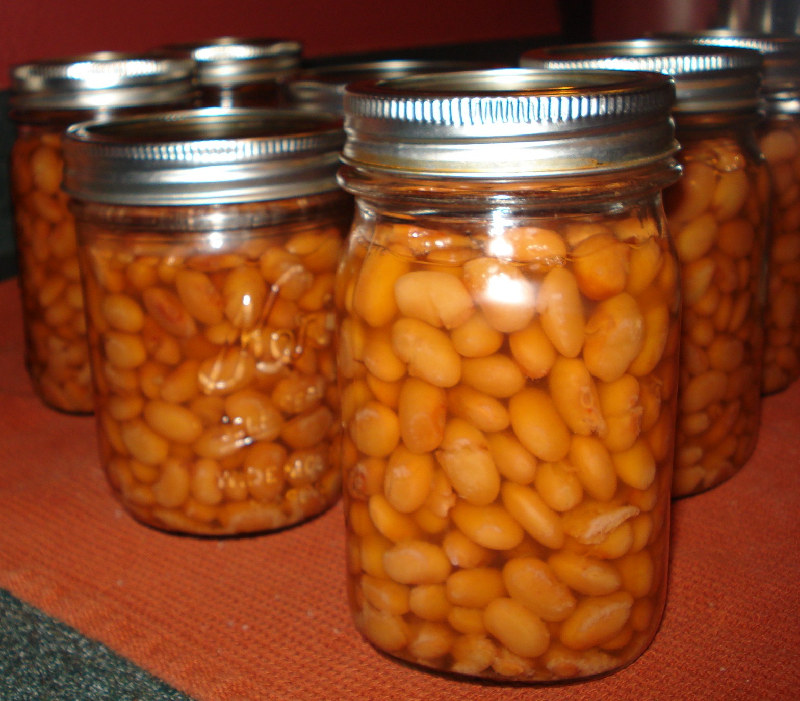 Canning Homemade! Beans Pinto, Black, Kidney How to Process and at