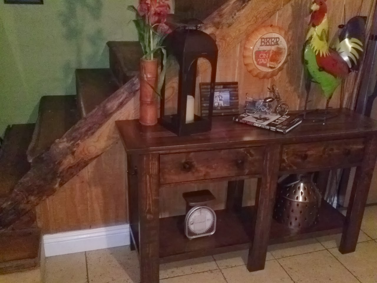 Mel S Tree House Pottery Barn Knock Off Console Table