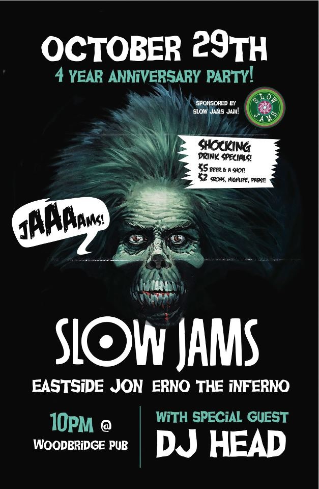 Hip In Detroit Slow Jams 4 Year Anniversary Party!!!