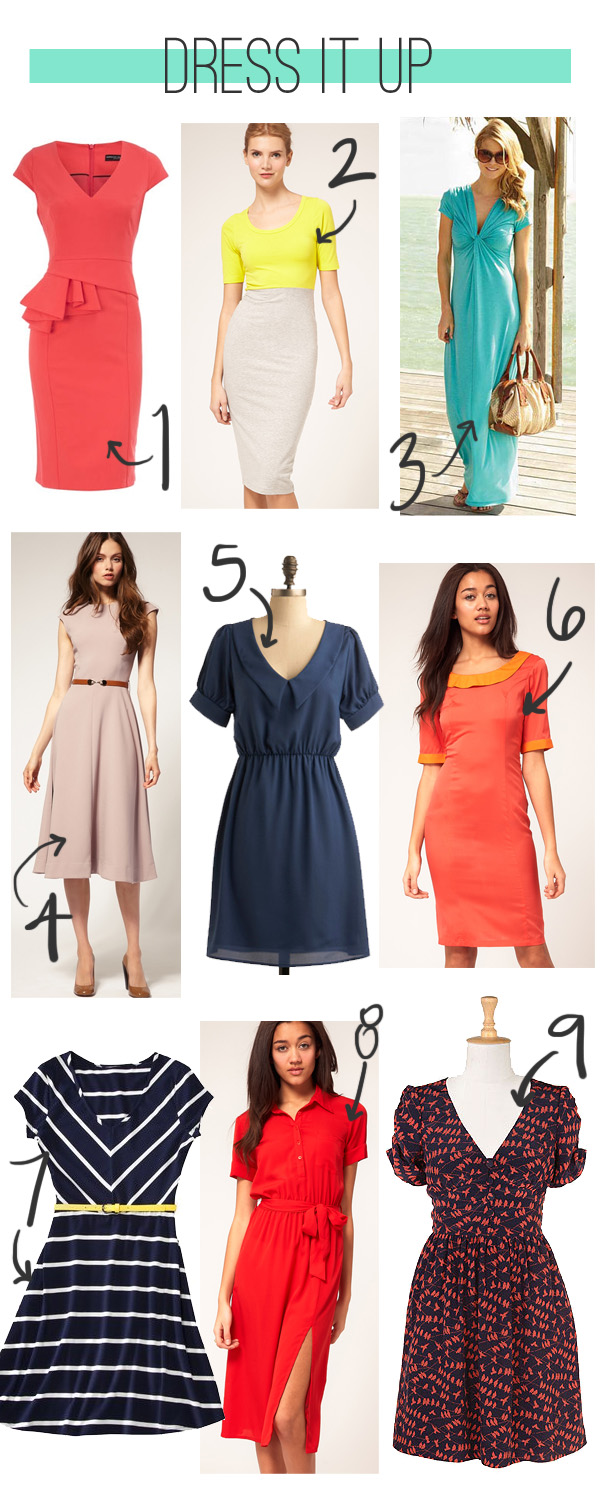 dressy peplum dresses