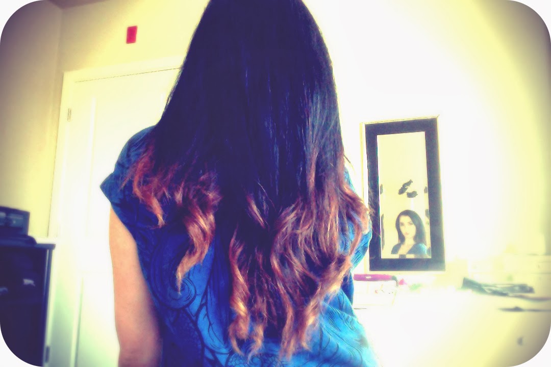 How To Ombre Dye Dark Black Hair At Home Thataylaa