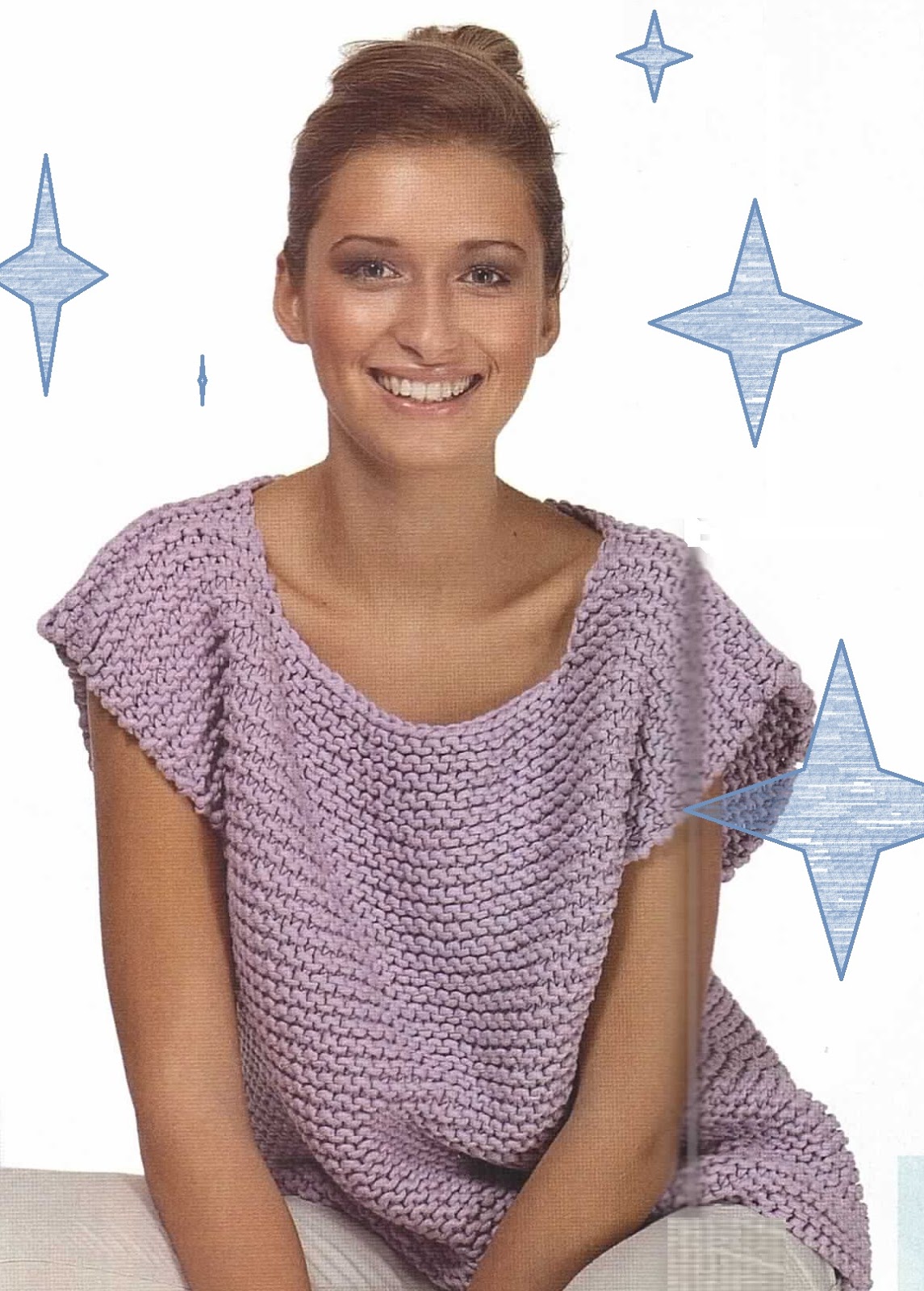 TRICOTER UN PULL TAILLE 50, Galerie Creation