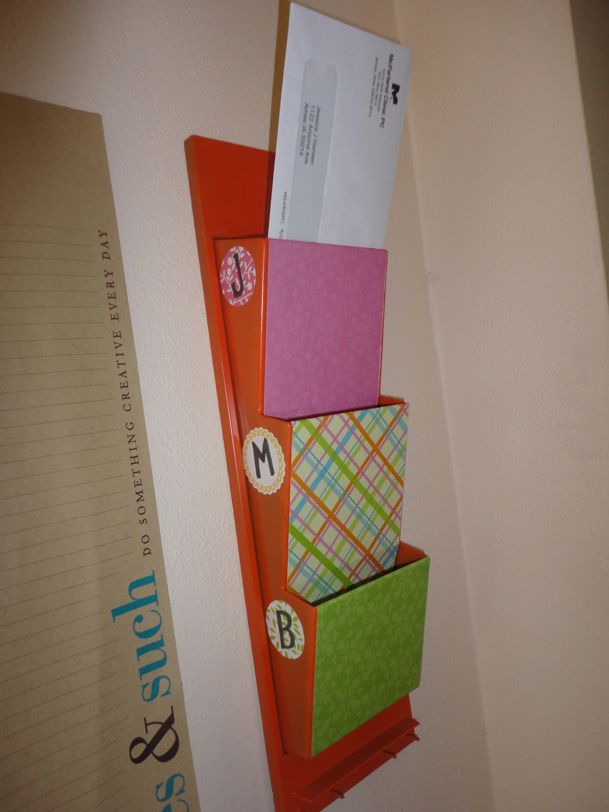 Wall Mail Organizer