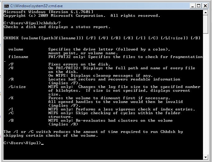 How To Run Chkdsk R In Vista
