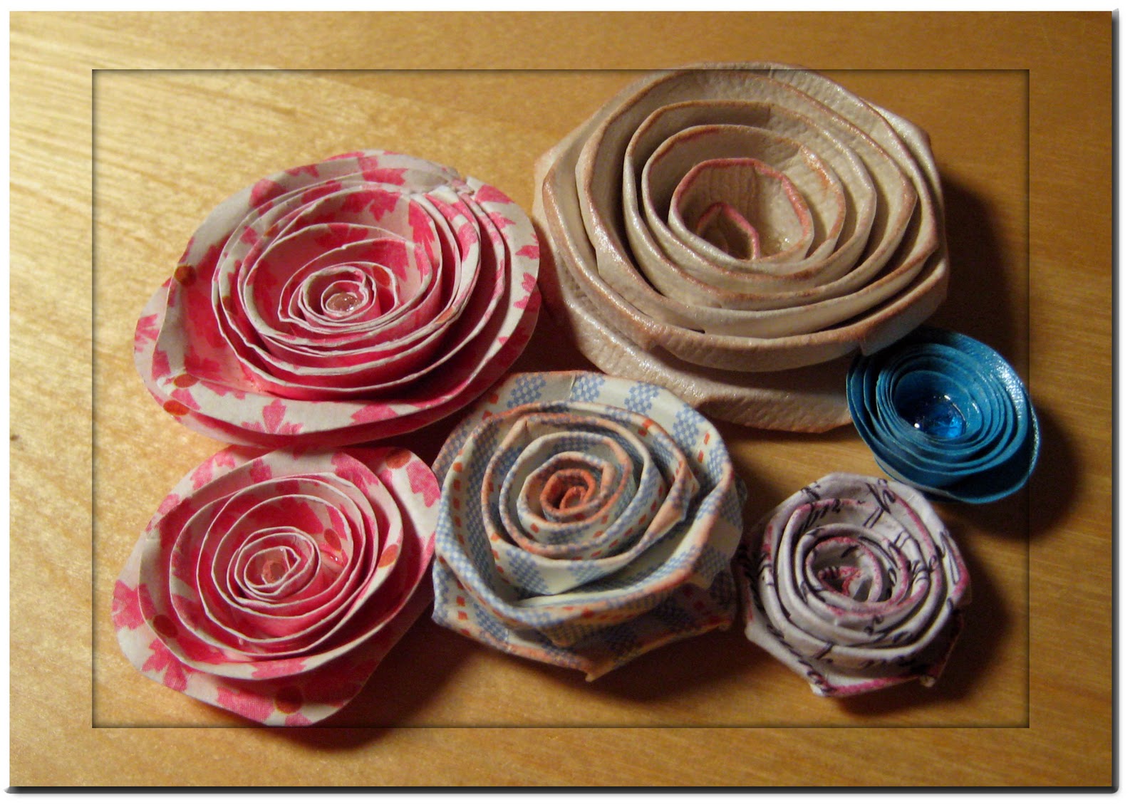 art by 3s: Paper rose tutorial