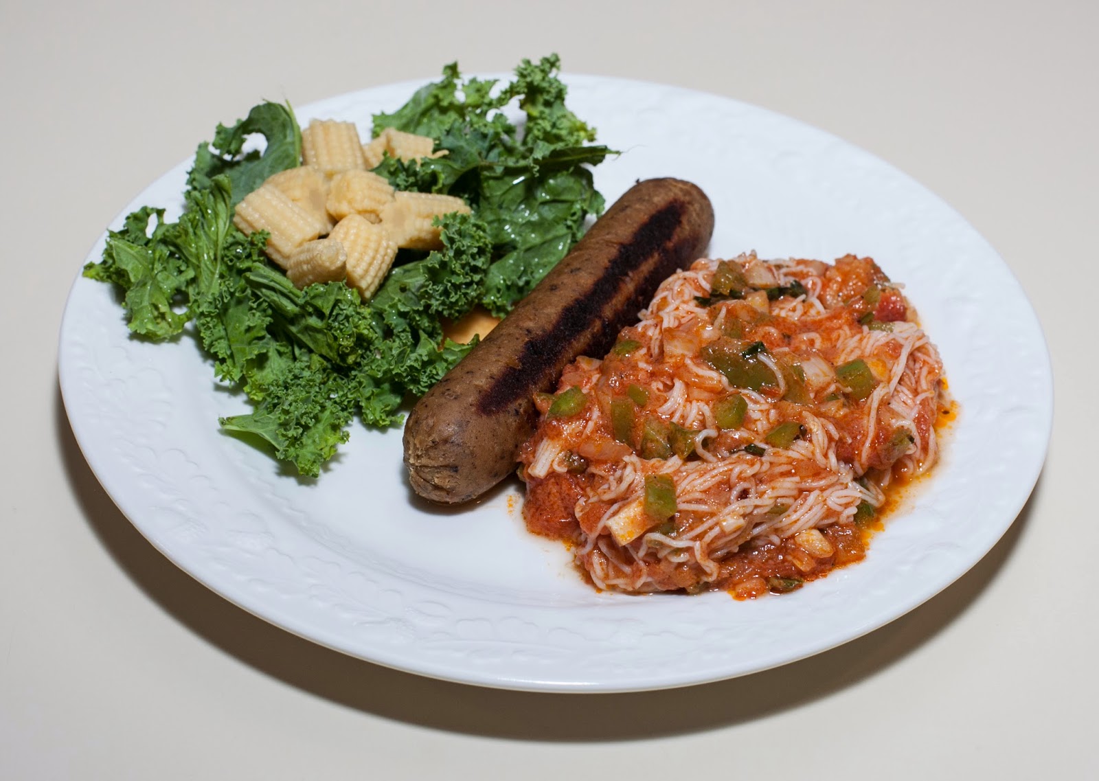Dinner with Dilip Angel Hair Tofu Shirataki with Vegan Vodka Pasta