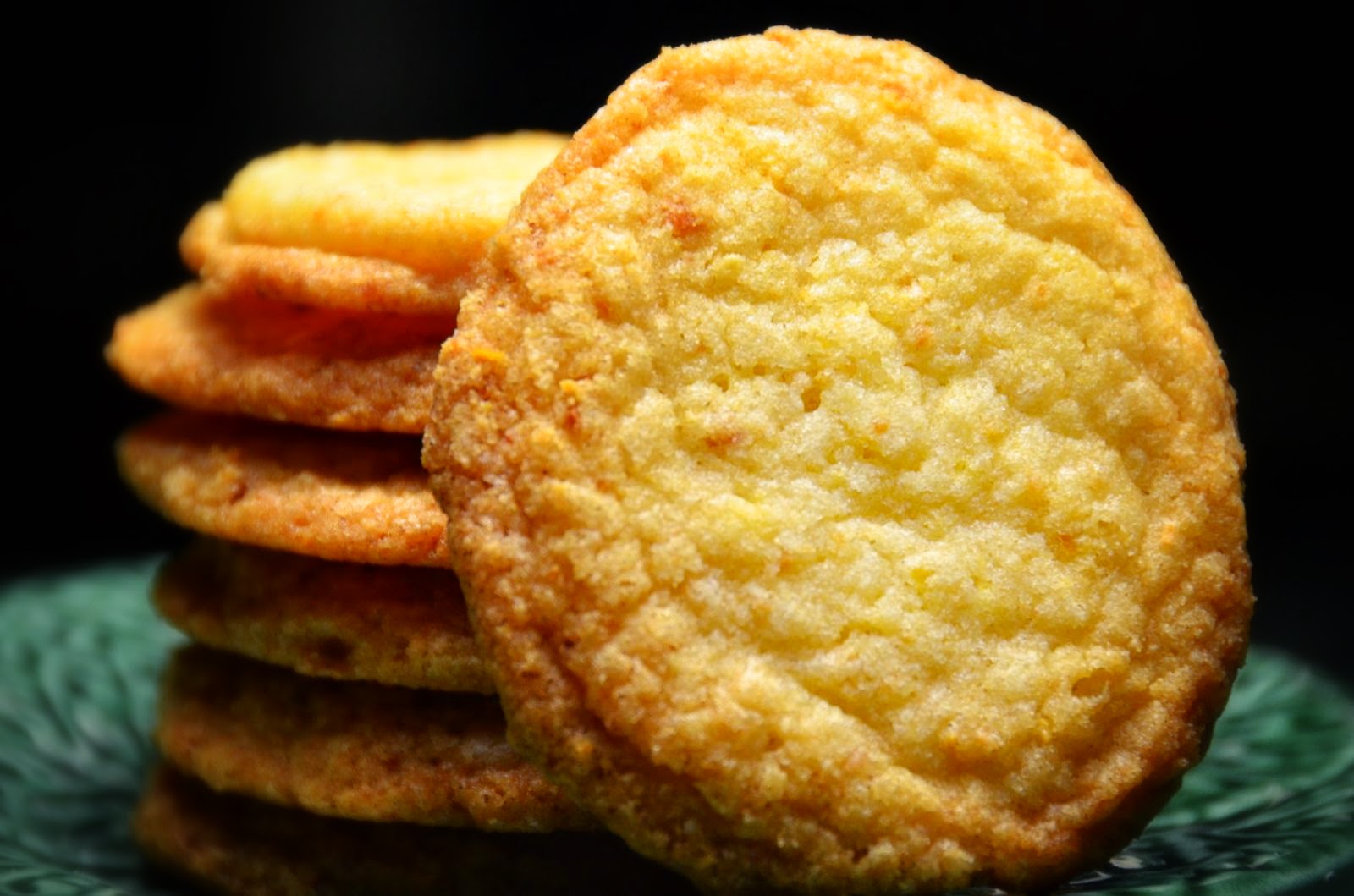 Cheesy Pennies Sweet Corn Sugar Cookies