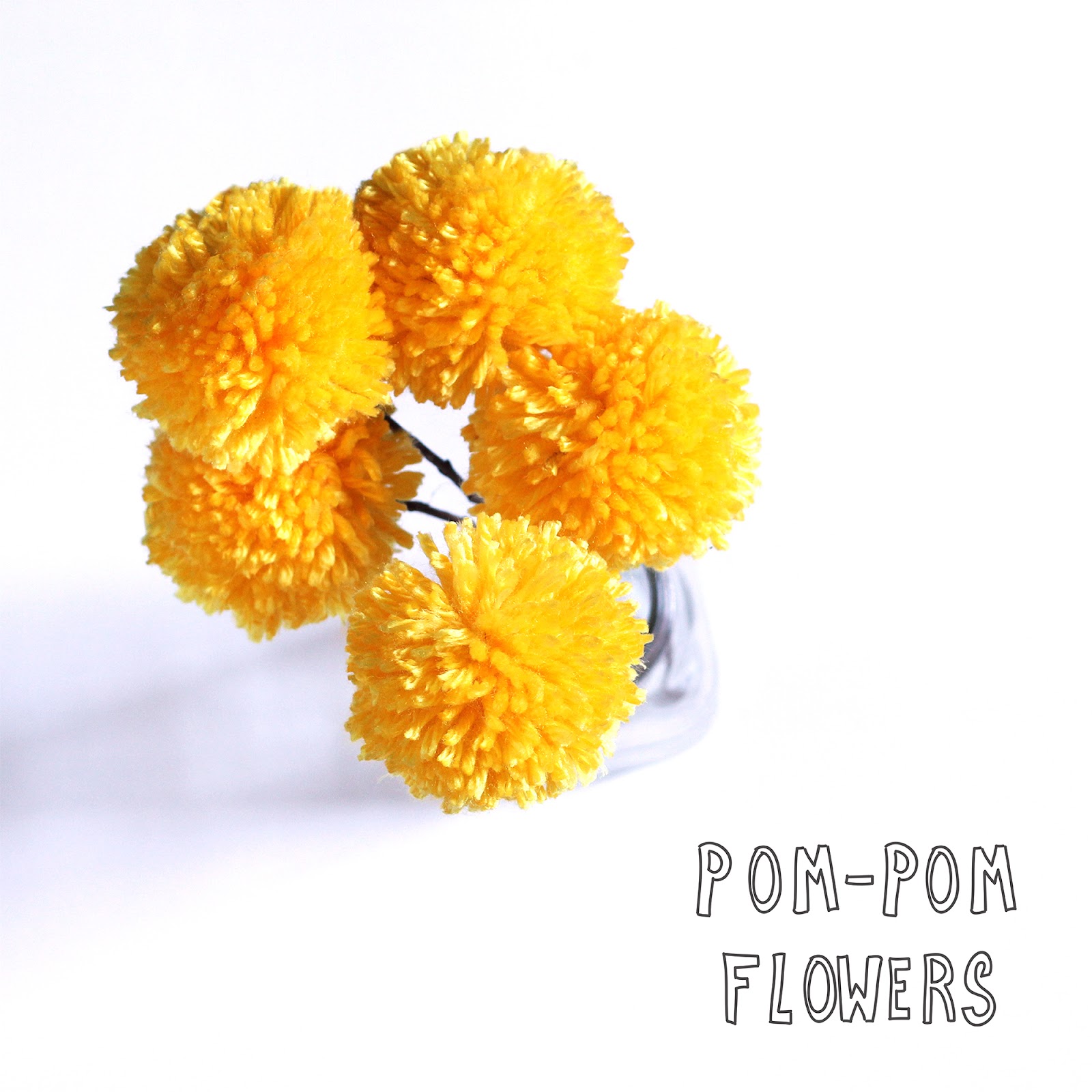 pompom flowers
