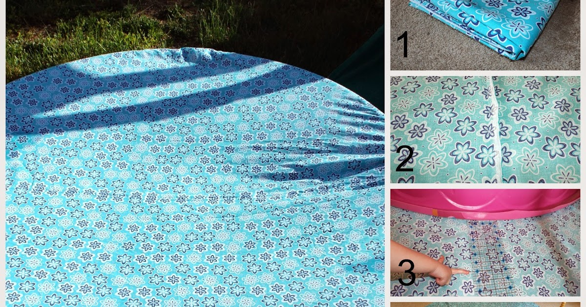 The New Officer's Wife DIY Kiddie Pool Cover