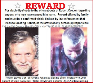Reward offered by Family