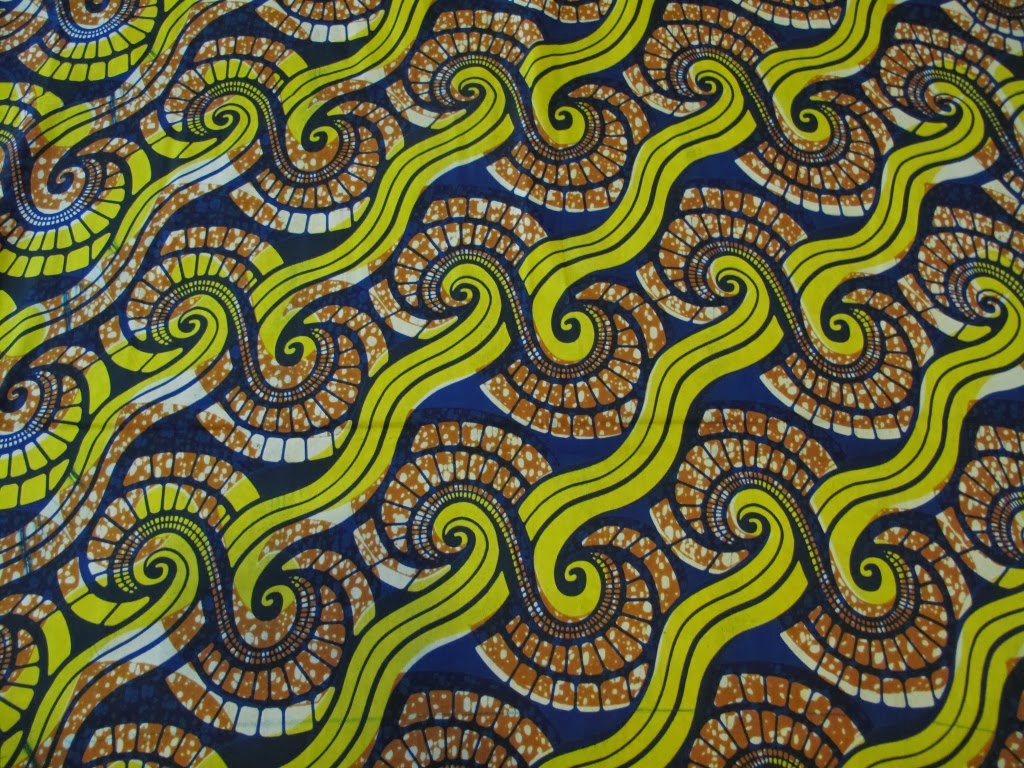 simple intrigue African Wax Print Fabrics