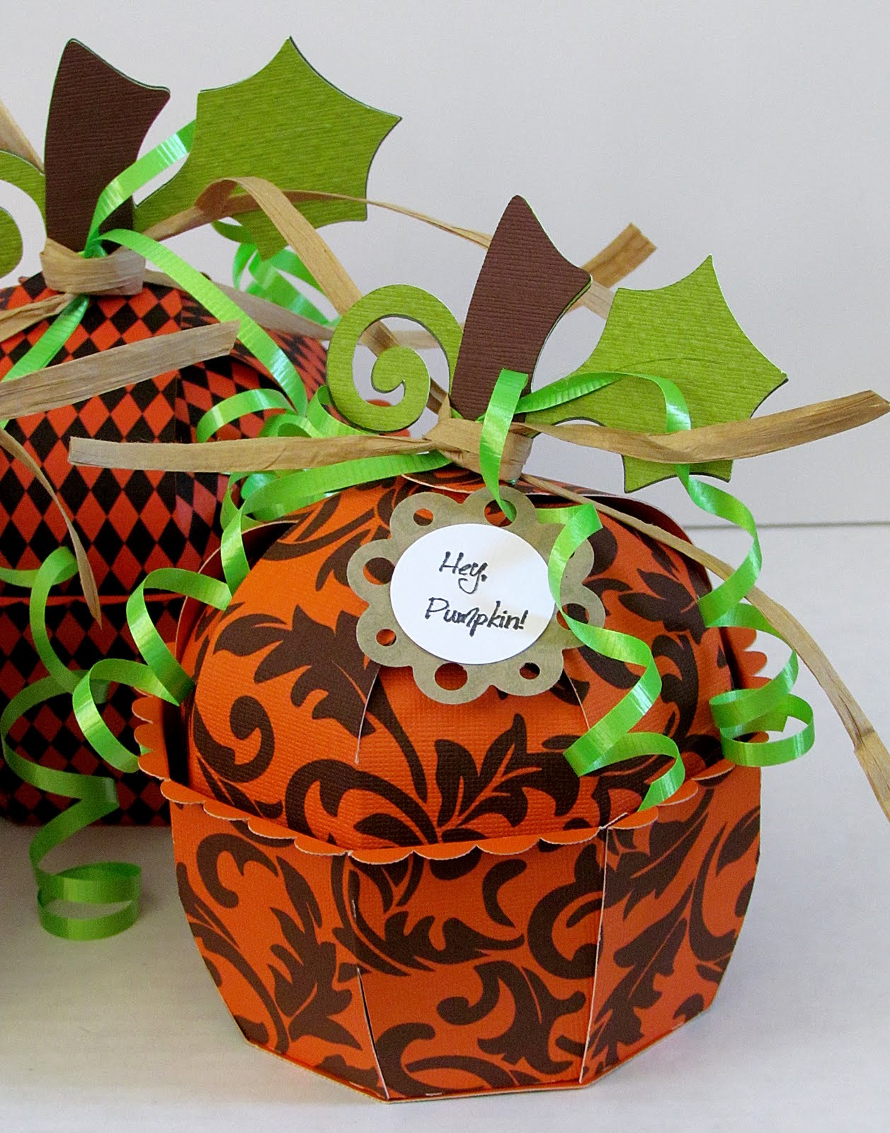 Sharon Langford Designs My Cricut Designer Pumpkins!