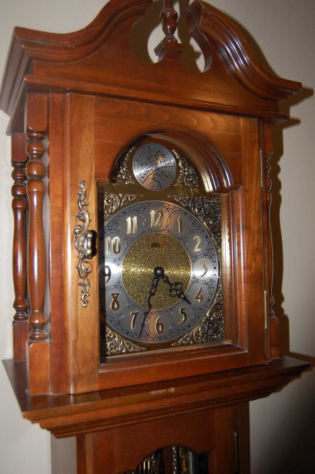 Lubricating Grandfather Clock