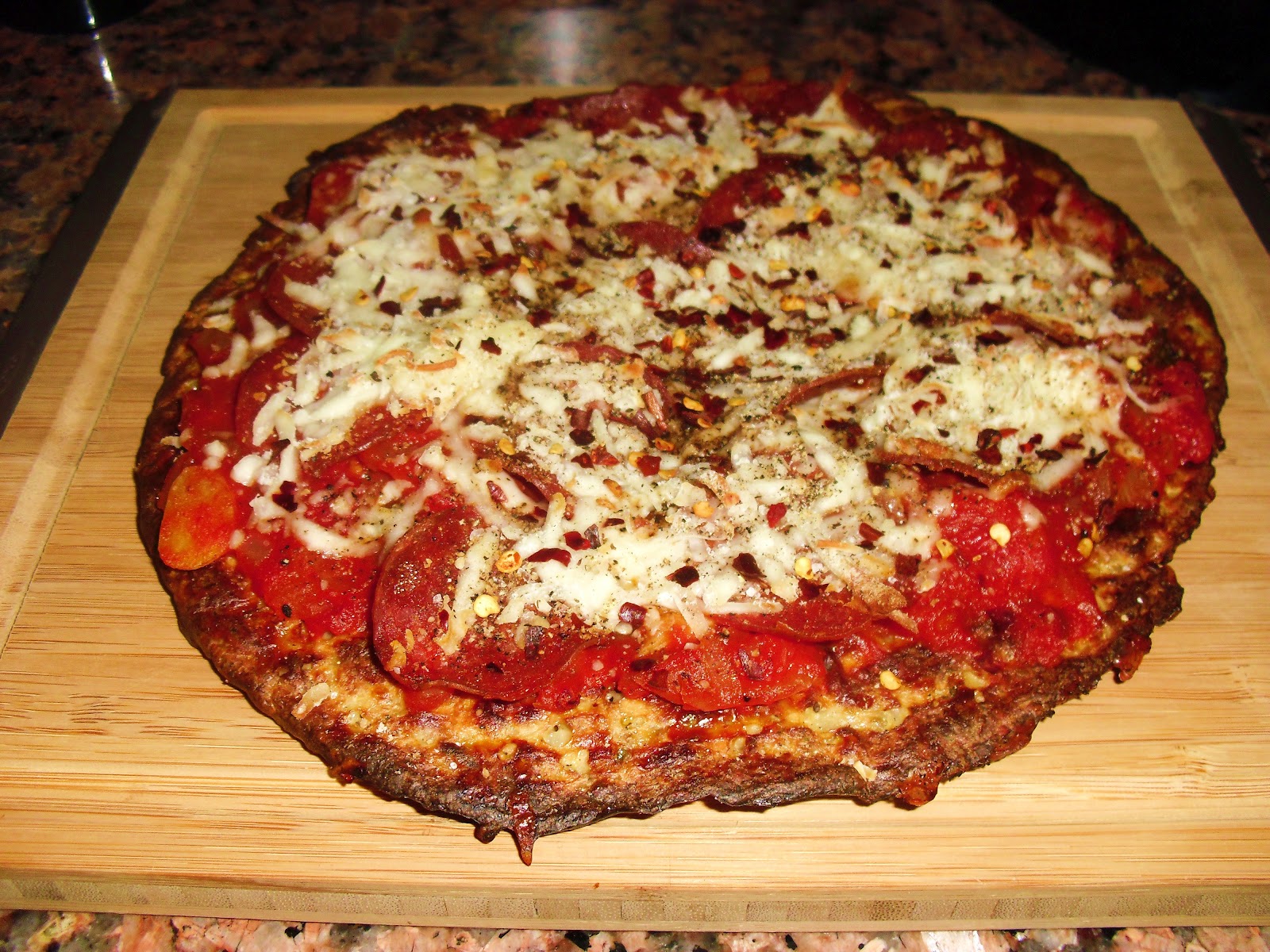 I Ate New York City Cauliflower Pizza Crust