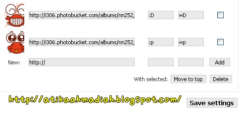 Tutorial, Tutorial Blog, Tutorial Cute Icon, Cute Icon Shoutbox, Cara nak buat Icon Comel di Shoutbox