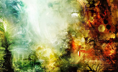 Modern art desktop wallpaper