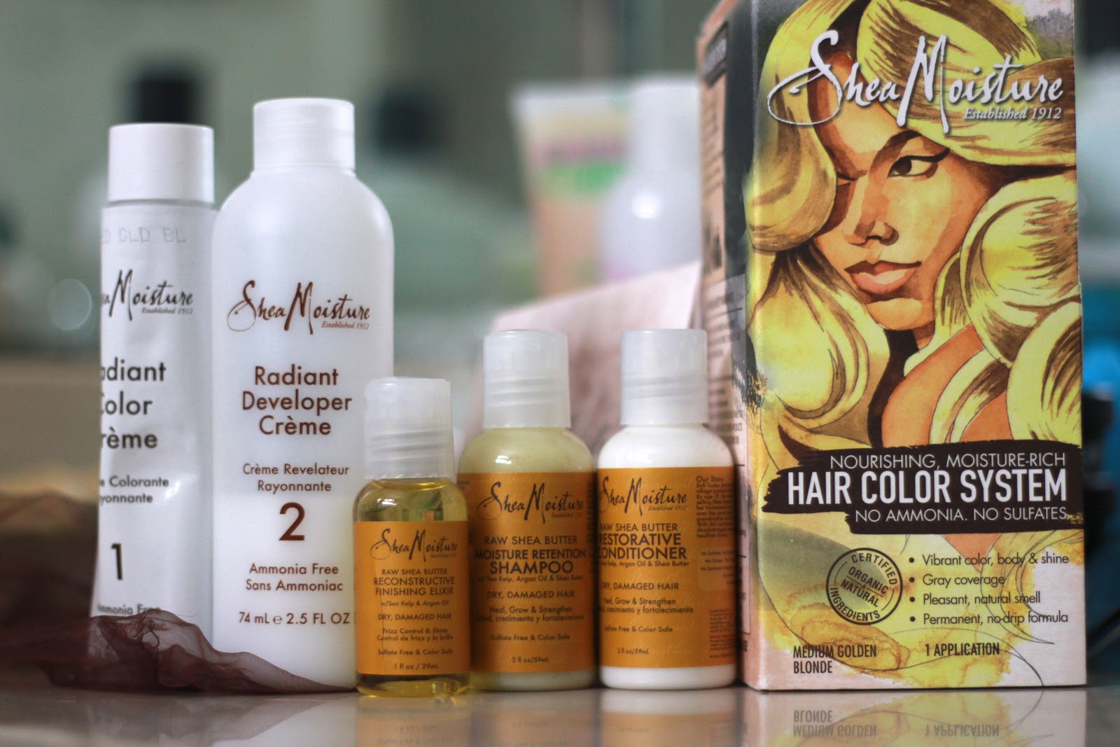 Candid Cinni Hair Colo U R Shea Moisture