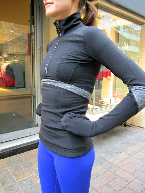 lululemon distance pullover in tech fleece