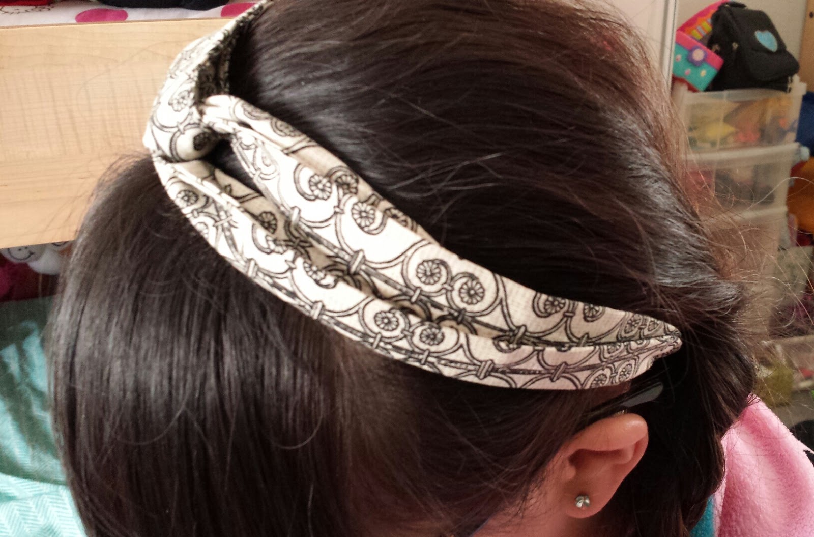 Laugh Love Live Dance DIY Twisted Headband