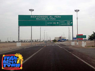 Tacna Peru Arica Chile Border Crossing