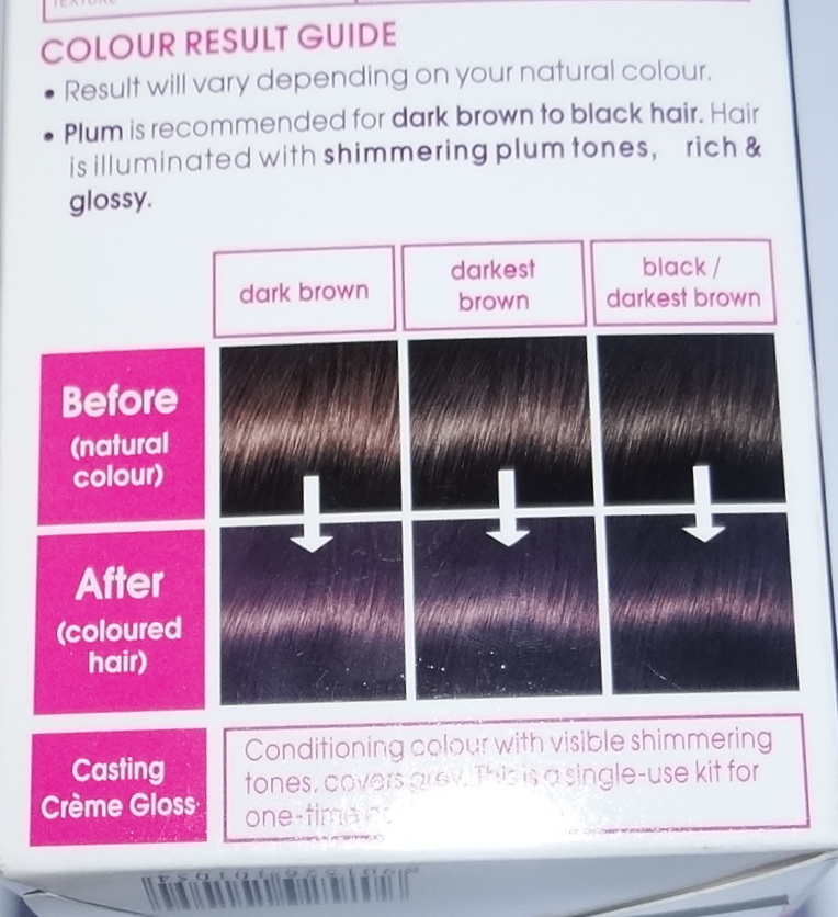 L'oreal Casting Creme gloss hair color review, photos Chamber of beauty