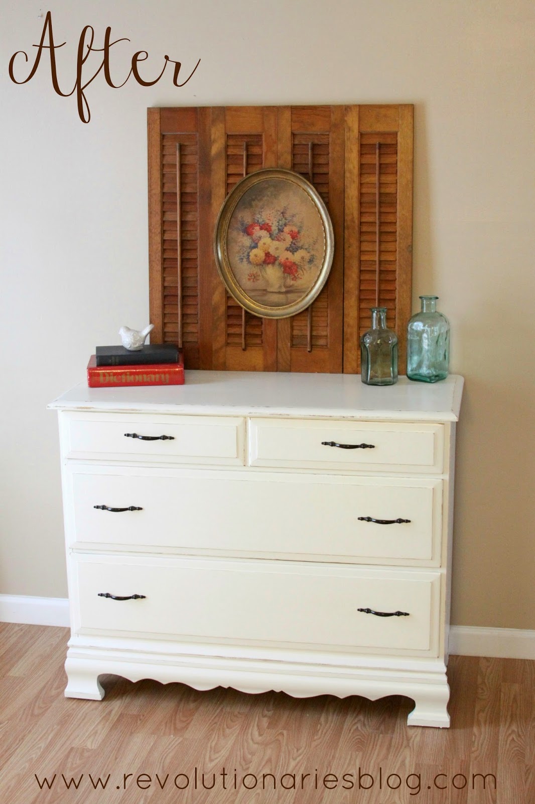 Revolutionaries Before and After The Craigslist Dresser!