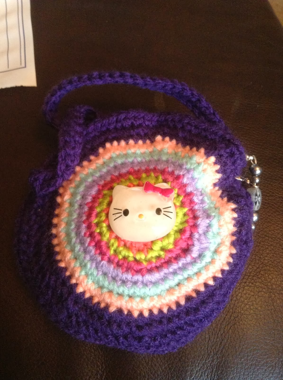 smiley purse