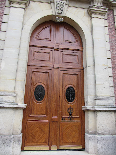 porte en faux bois