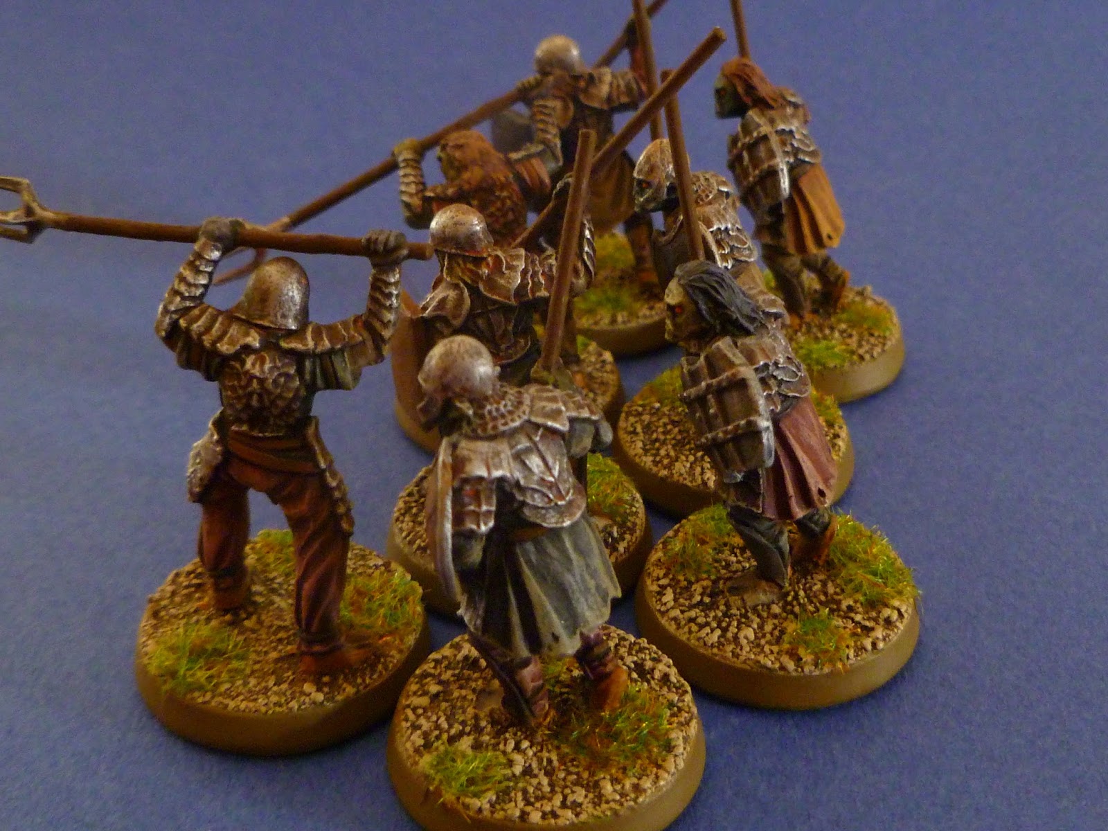 Septimanie Figs Le Seigneur des Anneaux armées du Mordor lanciers