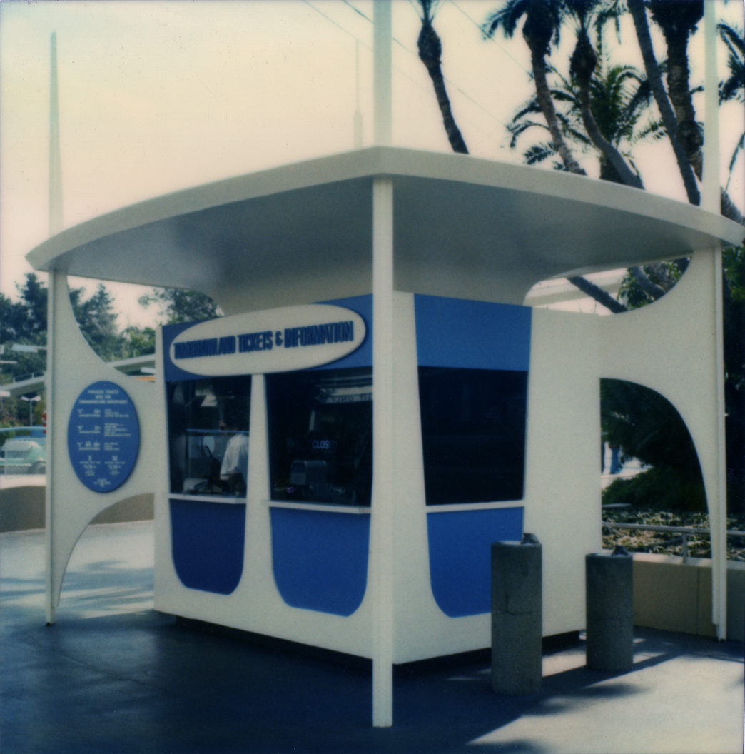 Kevin Kidney: Disneyland Ticket Booth Tomorrowland 1967