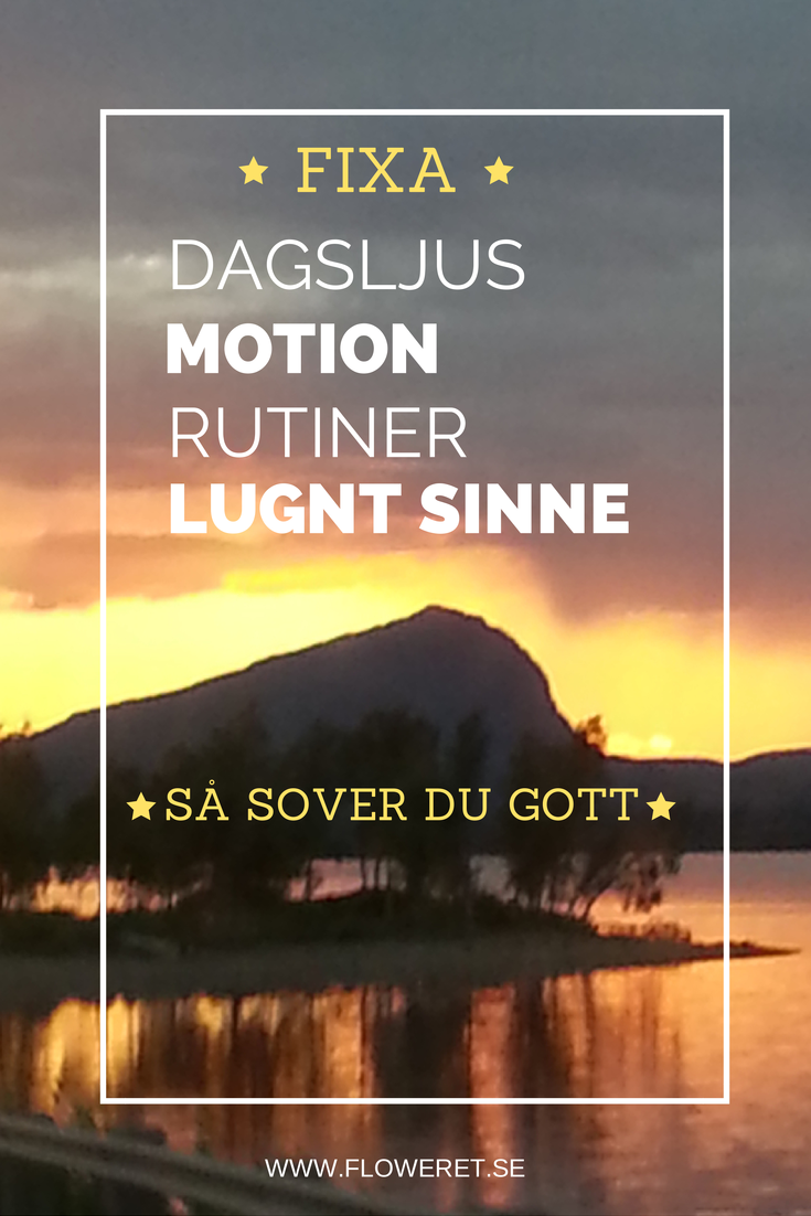 5 skäl att sova gott SOVAGOTTTIPS