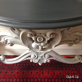 french style hall console tables - hand painted by Lilyfield Life