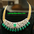 Diamond Necklace With Mesh Chain