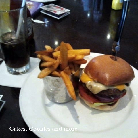 Cheeseburger im Hard Rock Cafe London 