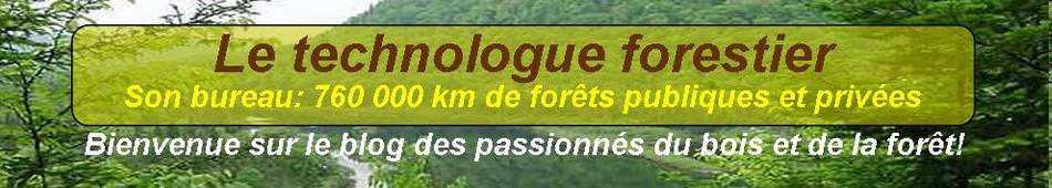 Réseautage: Visitez régulièrement le blog « Le technologue forestier » en opération de août à juin