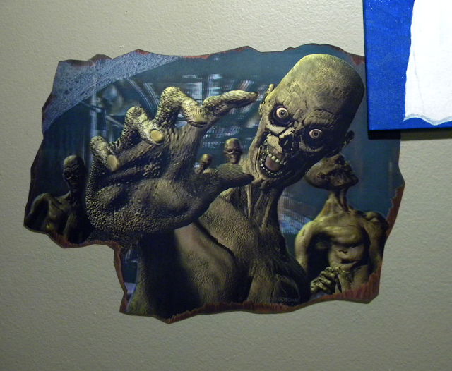 Introverted Wife Zombie Hand Paint Job