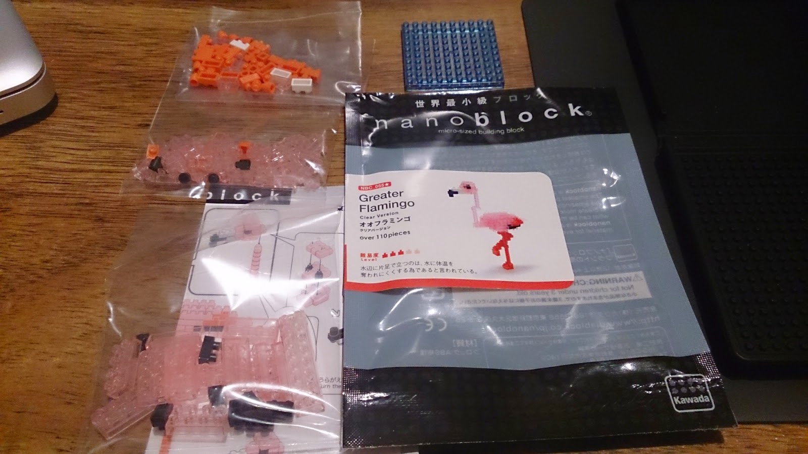 Kawada Nanoblock /"Greater Flamingo/" NBC/_055 Japan