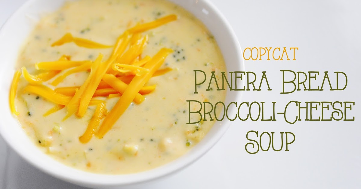 Meredith's Recipes Copycat Recipe Panera Bread BroccoliCheese Soup