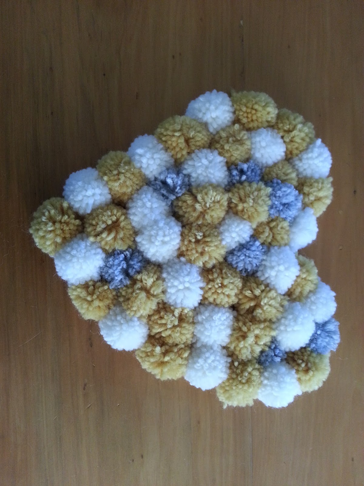 me and my 2 guys tutorial pom pom puffy heart