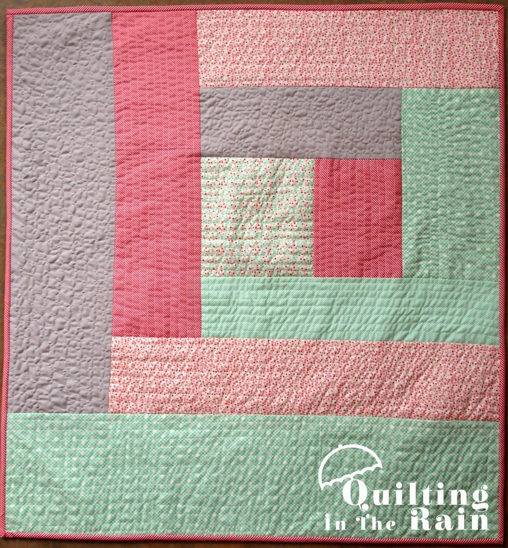 Quilt as you Go Log Cabin Tutorial Quilting In The Rain