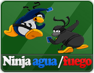 ¡Ninja agua/fuego!