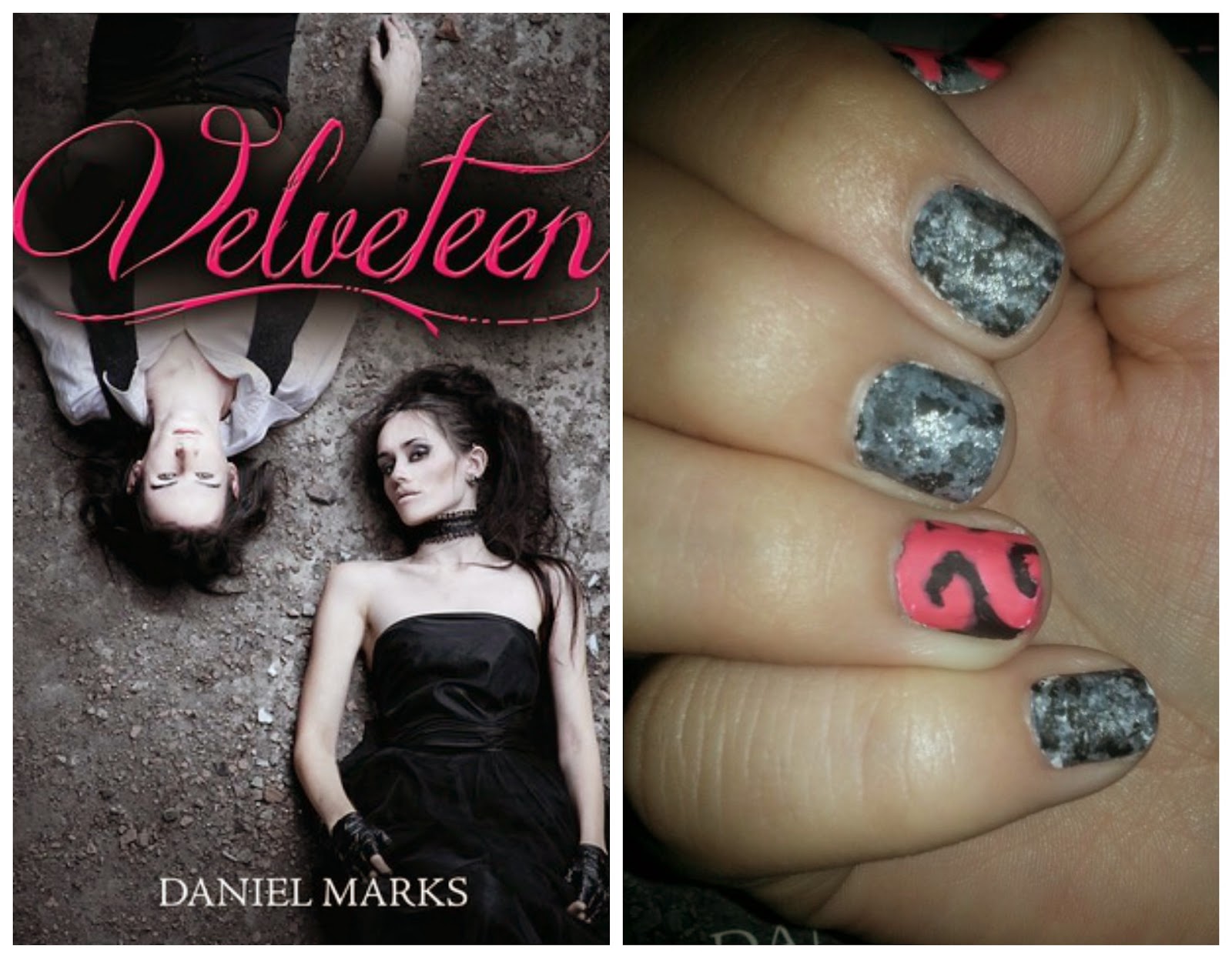 Lili Lost In A Book Literary Nails Velveteen By Daniel Marks