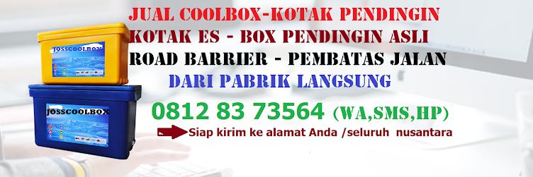 Jual CoolBox Kotak Pendingin Box Pendingin Box Es Kotak Es Pemisah Jalan Road Barrier 